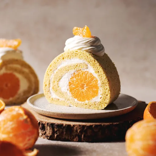 Orange Swiss Roll