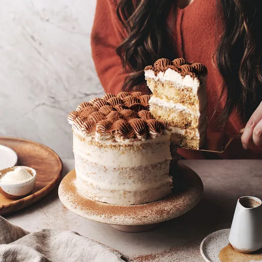 Tiramisu Layer Cake