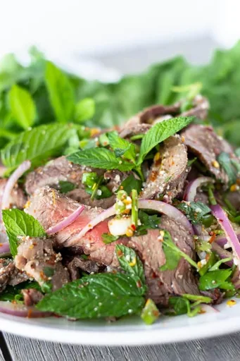 Neu Nam Tok- Thai Beef Waterfall Salad Recipe
