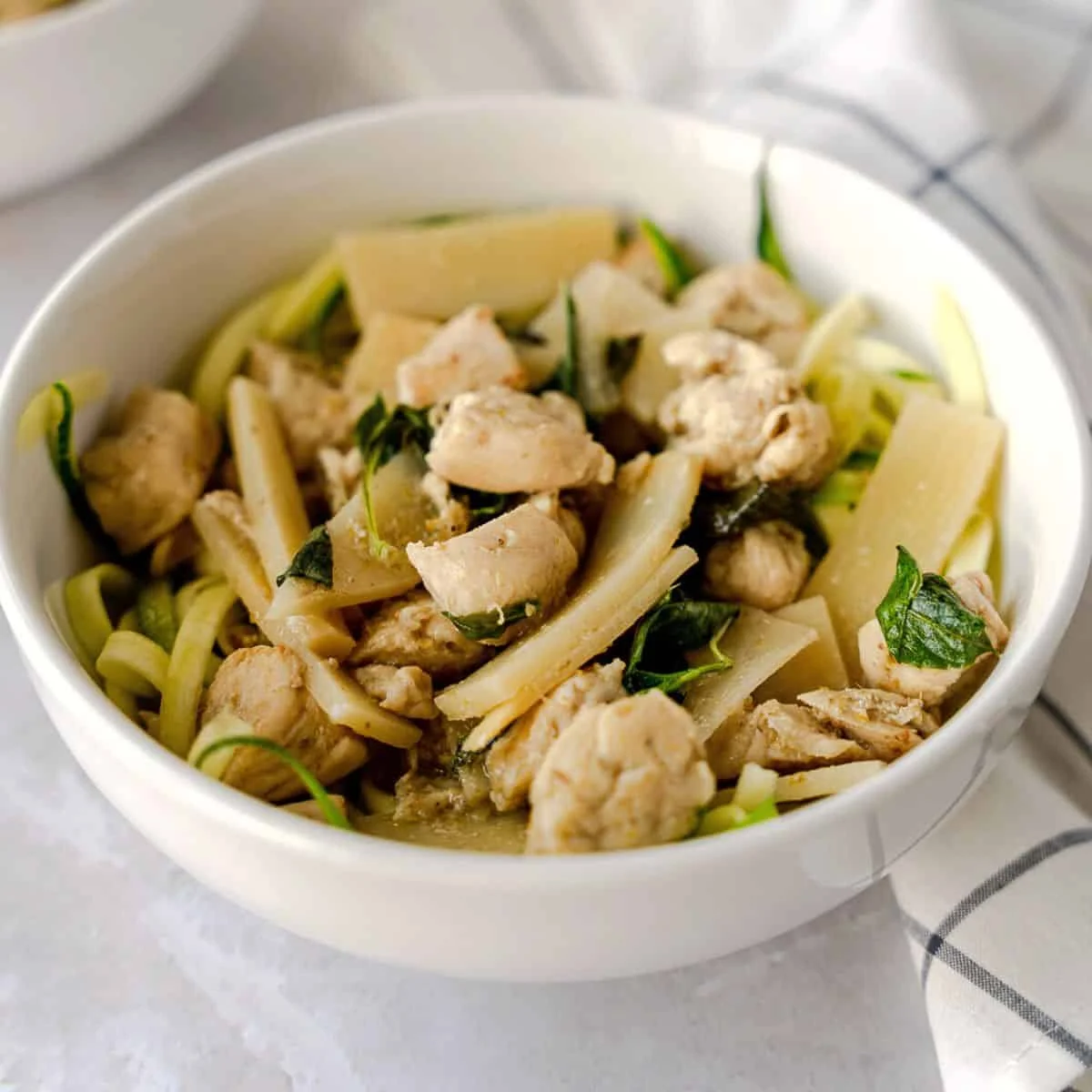 Low Carb Thai Green Curry with Chicken