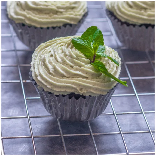 Chocolate Mint Cupcakes (Vegan, Gluten Free and Grain Free)