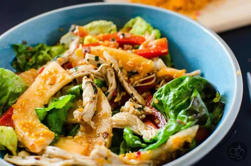 Chicken and Melon Salad (with Coconut Sambol)