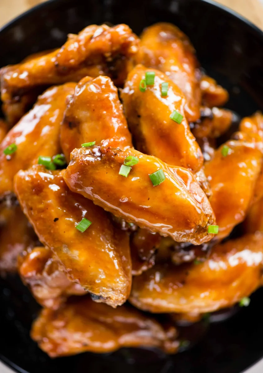 Sweet and Sour Crispy Chicken Wings