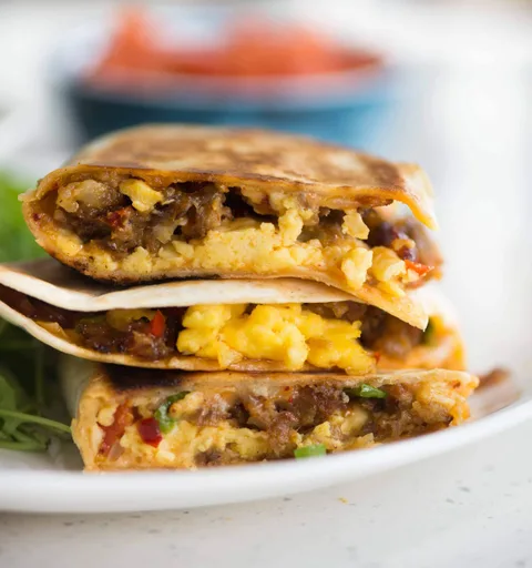 Quesadilla de desayuno