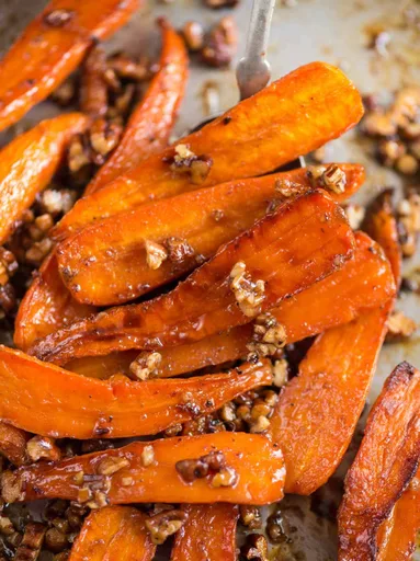 Zanahorias asadas con miel