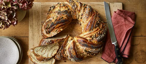 Marc’s Three-bread Twisted loaf