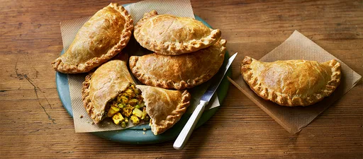 Mark’s Aloo Gobi & Paneer Pasties