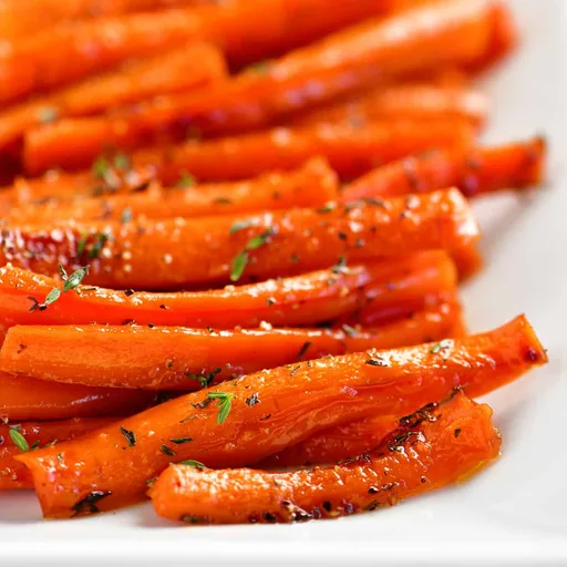 Zanahorias asadas a la miel