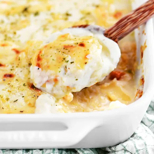 Patatas gratinadas