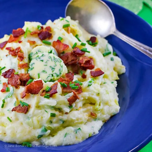 Bacon and Leek Irish Colcannon (Gluten-Free)