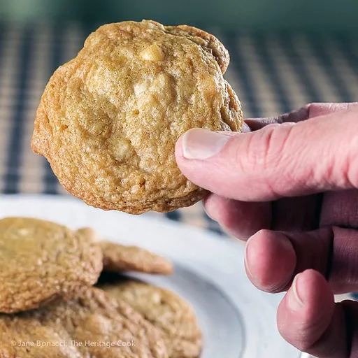 Macadamia Nut White Chocolate Chip Cookies (Gluten-Free)