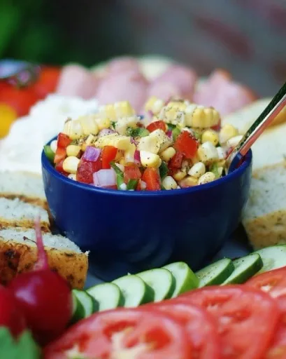 Fresh Sweet Corn Relish