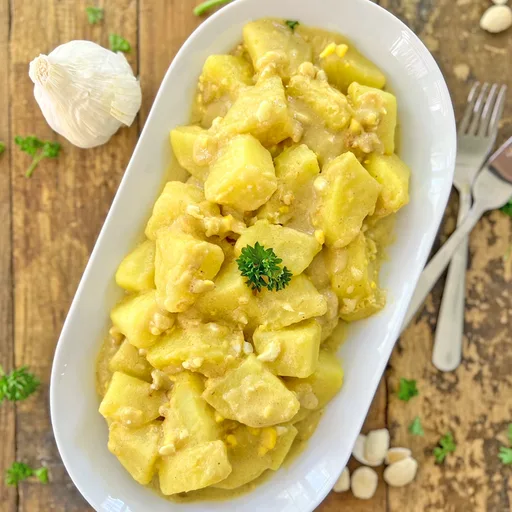 La receta de patatas mejor guardada de España | Patatas en salsa de almendras