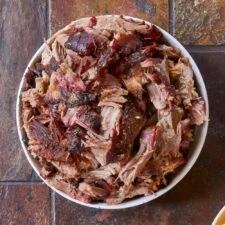 Juicy Smoked Butterflied Pork Butt with Extra Bark