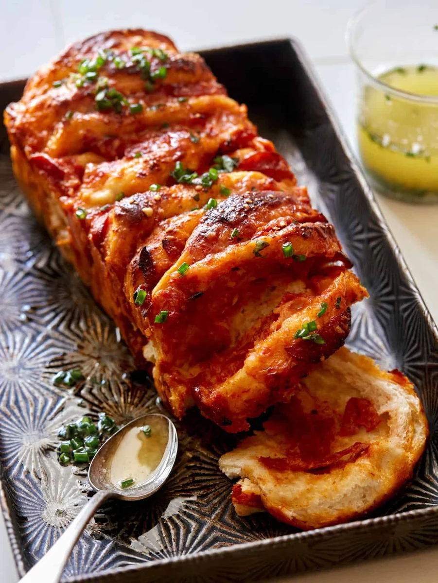 Pull Apart Pizza Bread