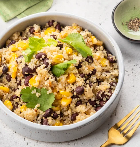 Black Bean and Corn Quinoa Salad