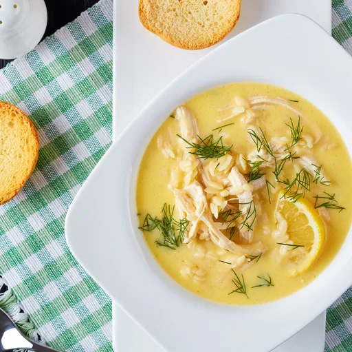 Greek Lemon Chicken Soup