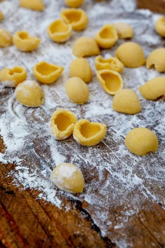 Receta base de orecchiette
