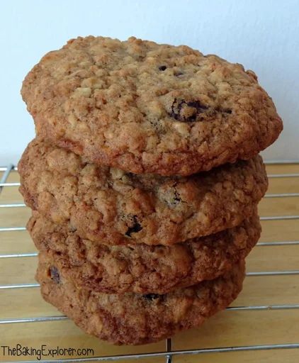 Golden Oat Raisin & Almond Cookies