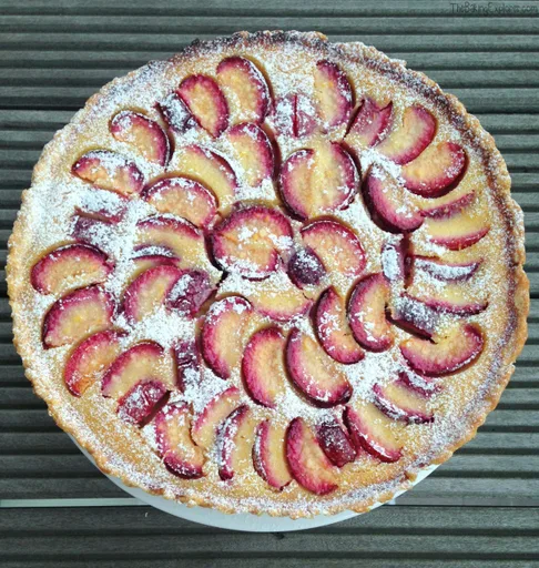 Plum & Limoncello Tart