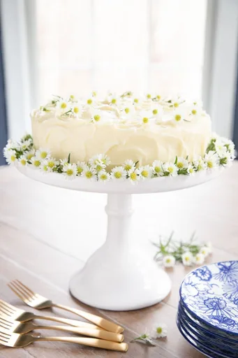 Pastel de limón y semillas de amapola