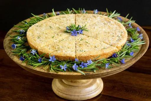 Ridiculously Easy Rosemary Shortbread