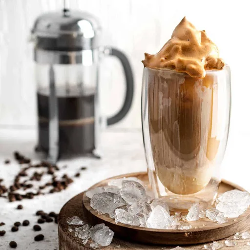 Café helado con leche condensada