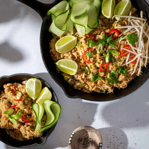 Khao Pad (Arroz frito tailandés)