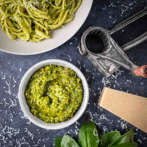 Pesto de pistachos
