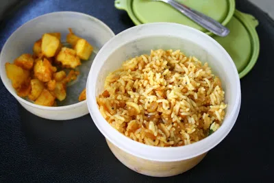 Onion Rice | Vengaya Sadam