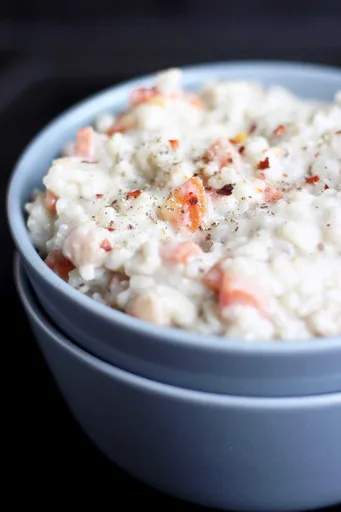 Creamy Chickpea and Rice Soup
