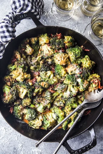 Brócoli a la sartén fácil Marry Me