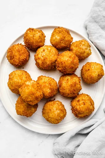 Receta de arancini crujientes de Boursin