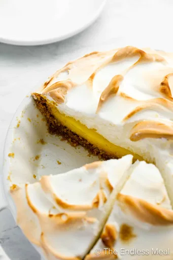 Receta de tarta de merengue de limón fácil