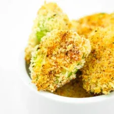 Crispy Oven Fried Brussels Sprouts