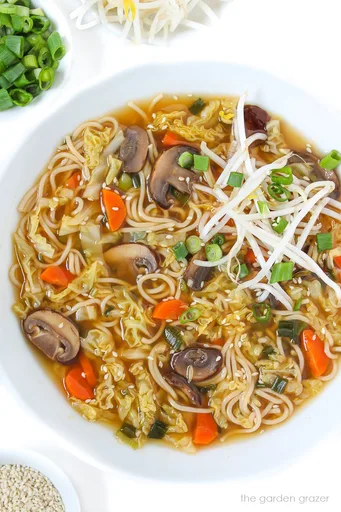 Asian Noodle Soup (Vegan)