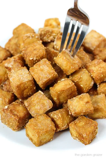 Crispy Baked Tofu (Oil-Free!)