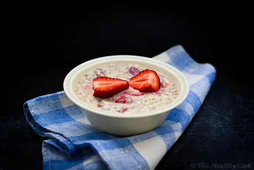 Avena nocturna con semillas de chía