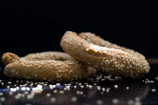 Whole Wheat Sesame Bagels