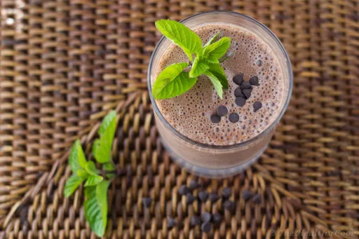 Batido de chocolate sin remordimientos