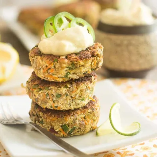 Loaded Cauliflower Fritters