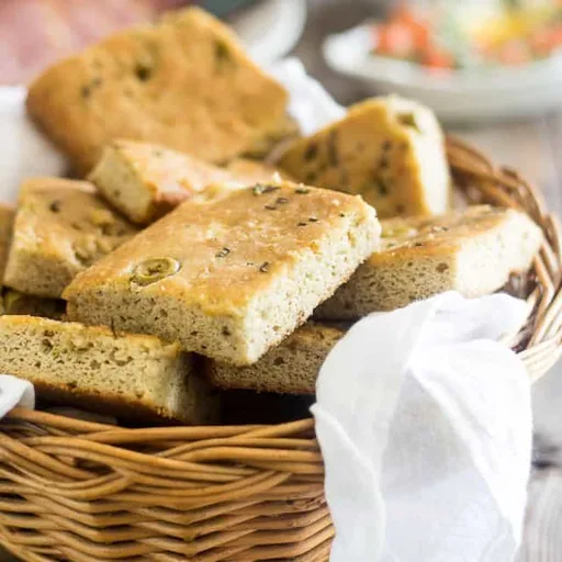 Olive and Rosemary Faux’caccia