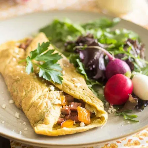 Tortilla estilo occidental sencilla