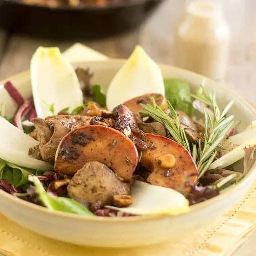 Salade de foie de poulet