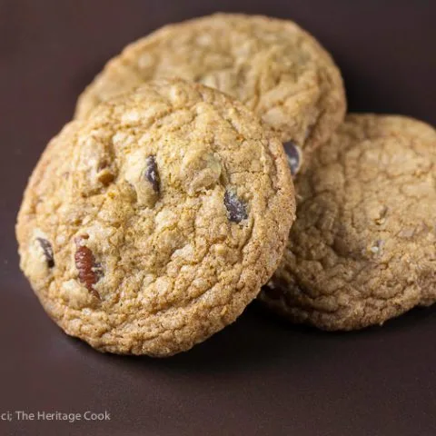 Gluten-Free Orange Chocolate Chip Cookies