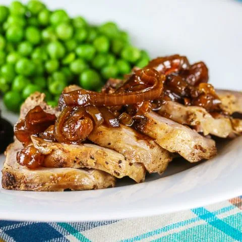 Cerdo con salsa de jengibre y sirope de arce (sin gluten y paleo)