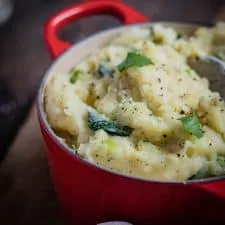 Colcannon Mash - Irish Mashed Potatoes