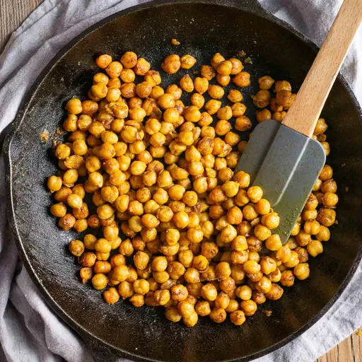 Receta de Garbanzos Salteados a la Cúrcuma