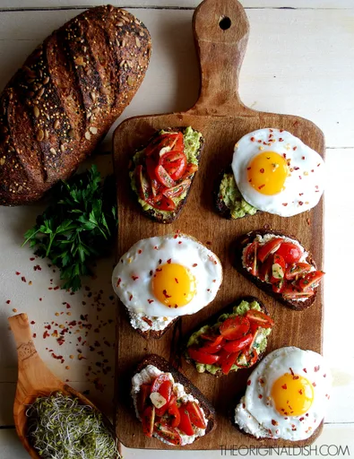 Bruschetta para el desayuno