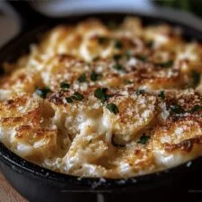 Cheesy Garlic Scalloped Potatoes Recipe
